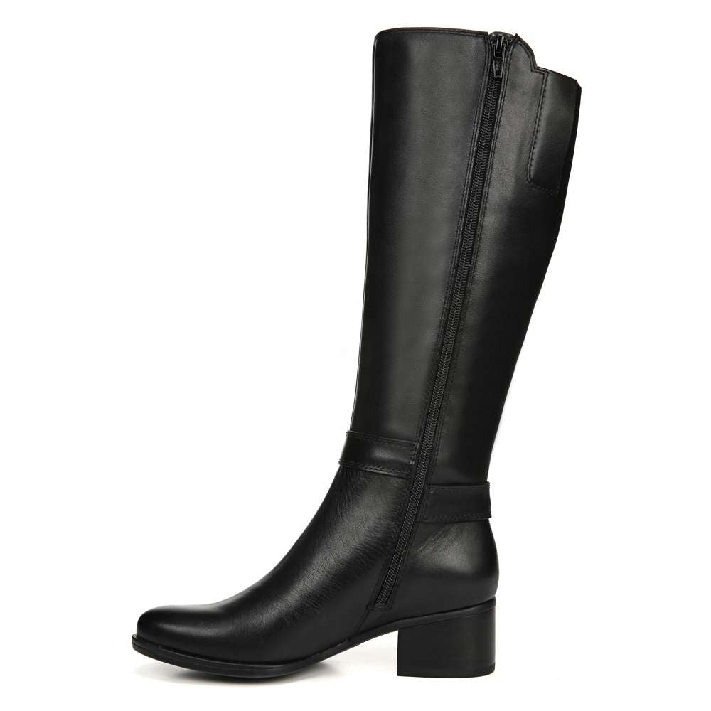 Dane Knee High Boot - Black