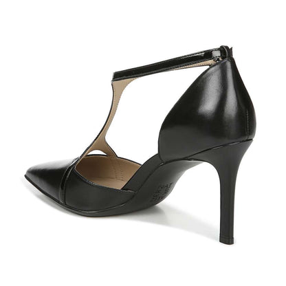 Andrea T-Strap Heel - Black