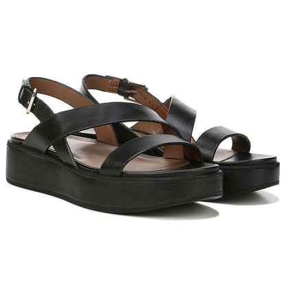Charlize Platform Sandal - Black