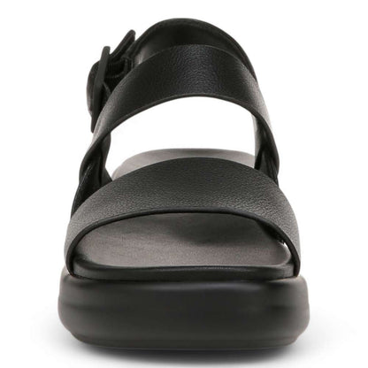 Coast Sandal - Black Tumble