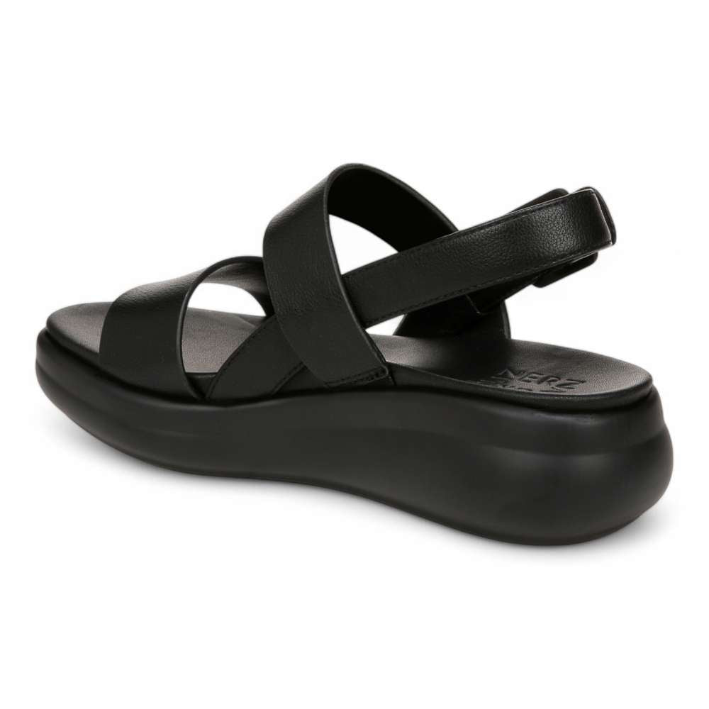 Coast Sandal - Black Tumble