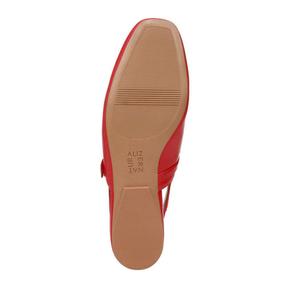 Connie Mary Jane Slingback Flat - Crantini Red