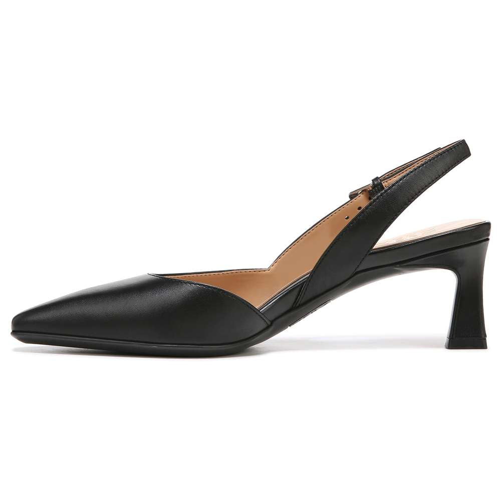 Dalary Pump - Black Leather