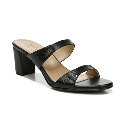 Venus Dress Sandal - Black Snake/Leather