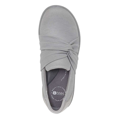 Glimmer Slip-On - Silver Smoke Shimmer