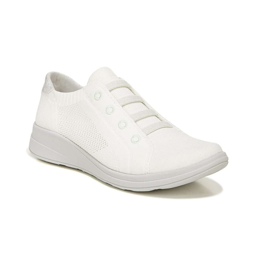 Golden Knit Slip-On Sneaker - Bright White