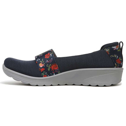 Gracie Slip-On Loafer - Navy Floral