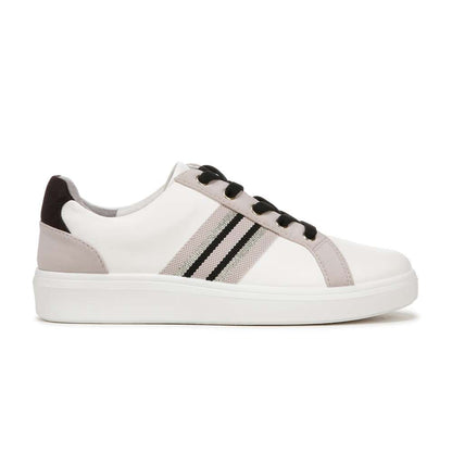 Happy Friday Lace Up Sneaker - White/Black