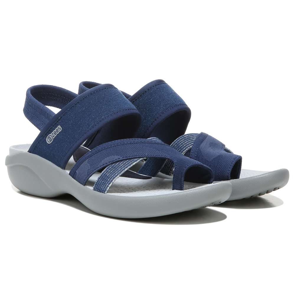 Call Me Sandal - Navy Fabric