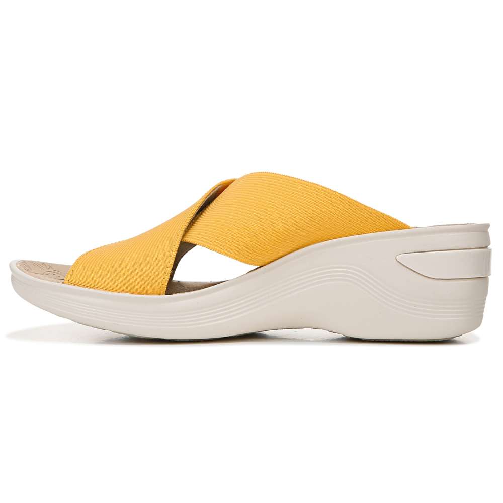Desire Slide Sandal - Golden Yellow