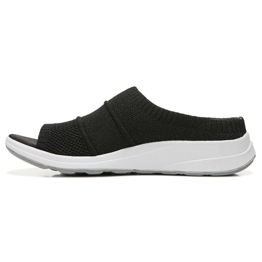 Iconic Slide - Black Metallic