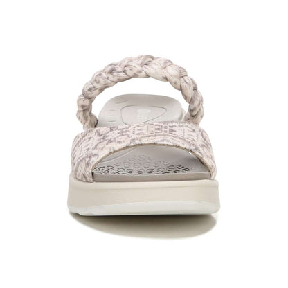 New Wave Slide Sandal - Natural Ikat