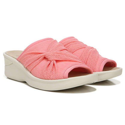 Smile II Wedge - Pink Lace