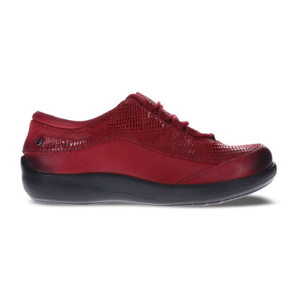 Alberta Lace-Up - Cherry Lizard