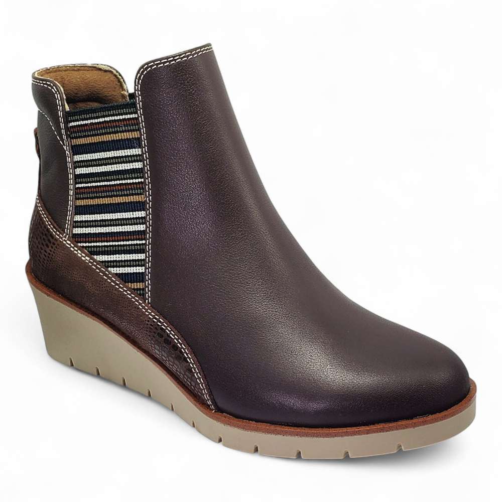 Galway Wedged Boot - Espresso