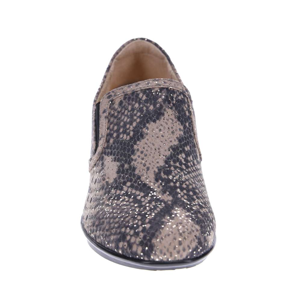 Jordan Loafer - Taupe Snake