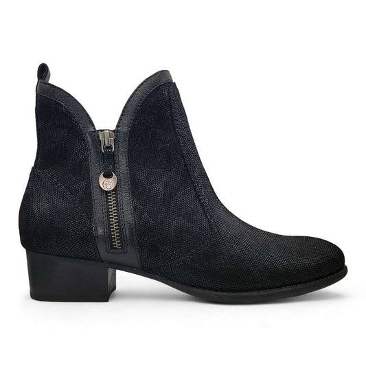 Siena II Bootie - Black Angle