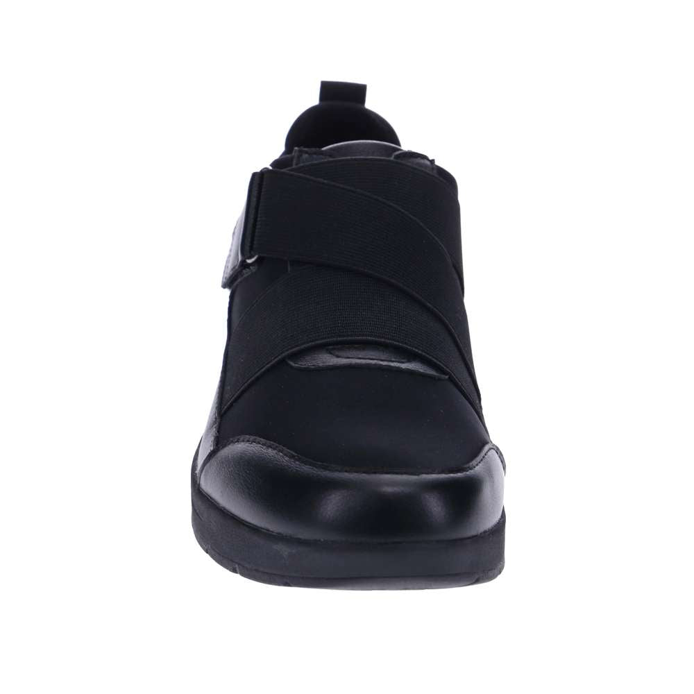 Virginia Adjustable Sneaker - Black French