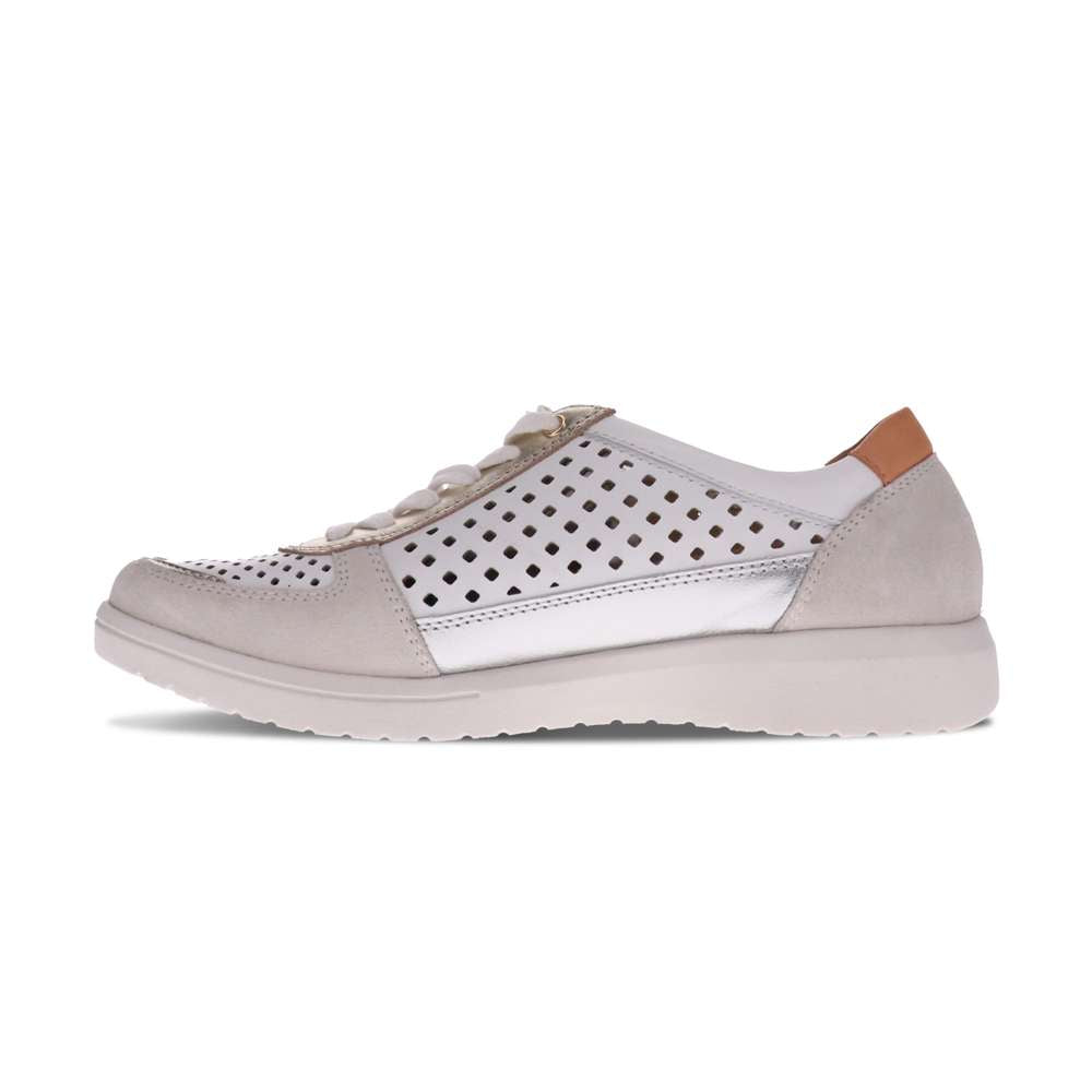 Baxley Sneaker - White/Apricot