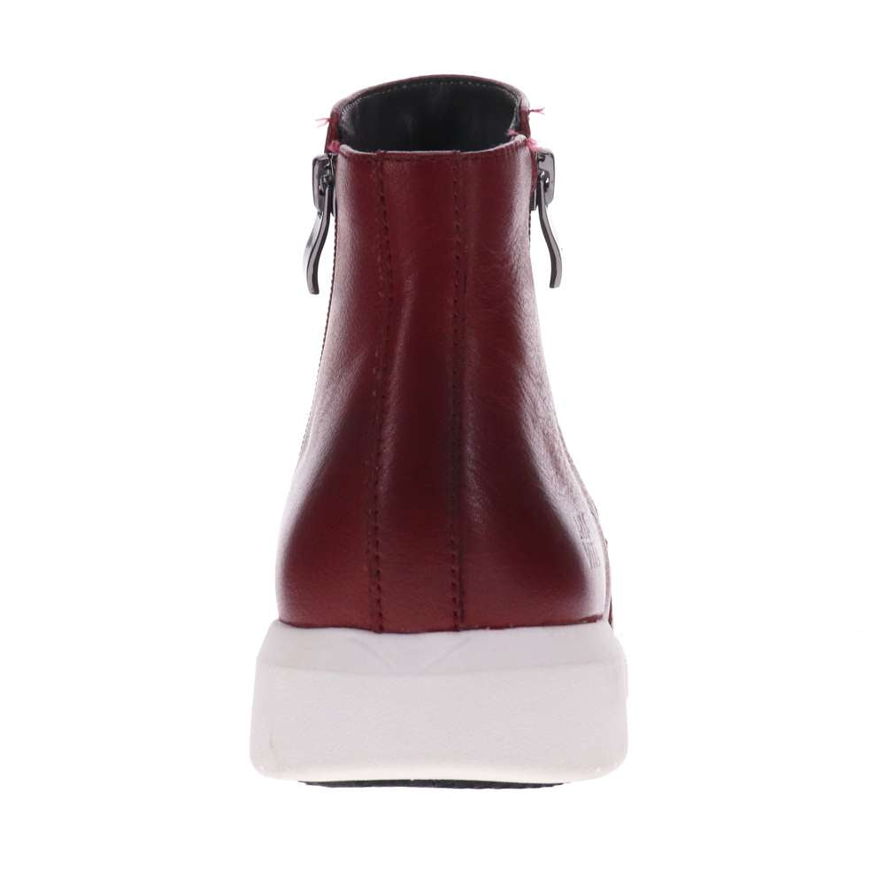 Bella Casual Boot - Burgundy