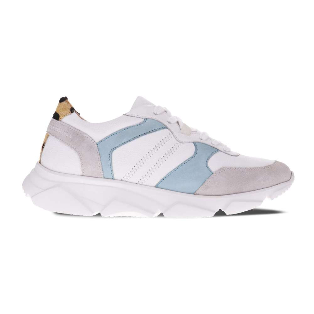 Chloe Casual Sneaker - White/Blue