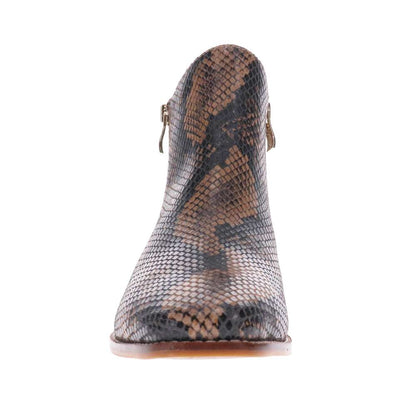 Felicity Ankle Boot - Brown Snake