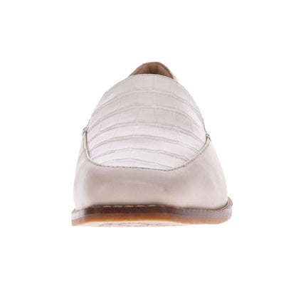 Fran Loafer - Light Grey/Winter White Croc
