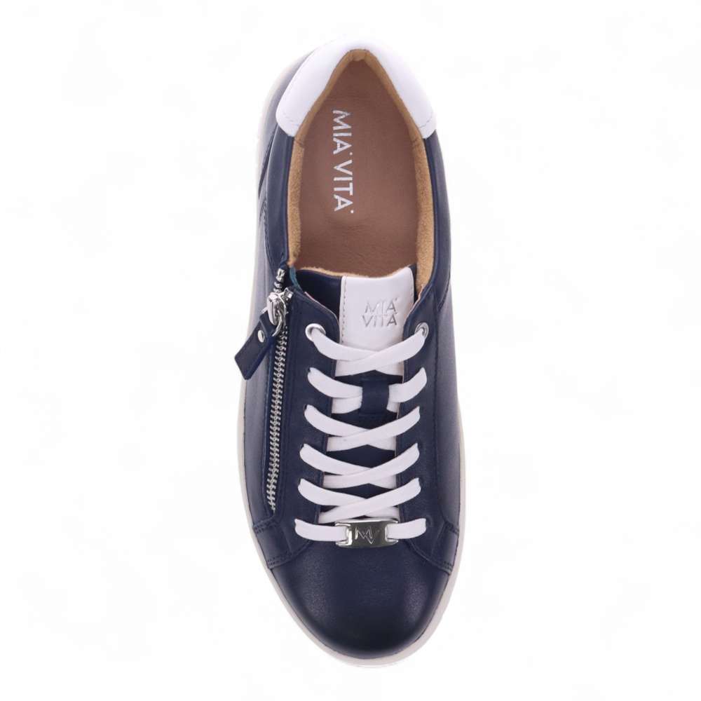 Luna Lace-Up Sneaker - Royal Blue