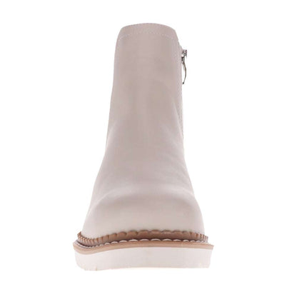 Polly Zip Boot - Off White