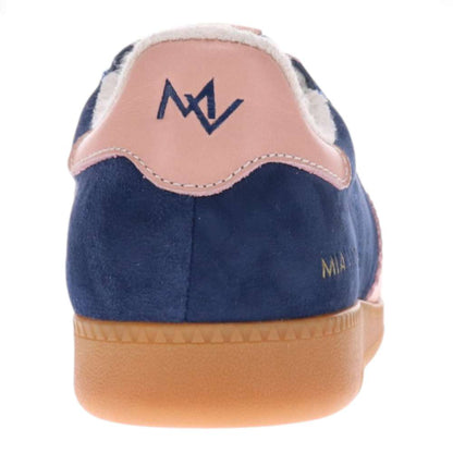 Ramona II Casual Lace-Up Sneaker - Royal Blue/Blush