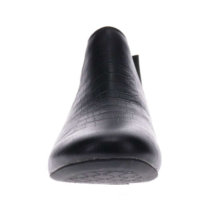 Sally Chelsea Boot - Black Croc