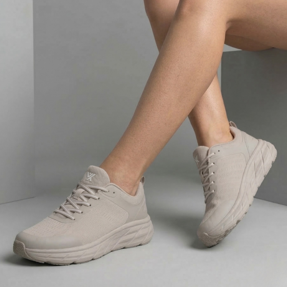 Walker Mesh III Active Sneaker - Ivory