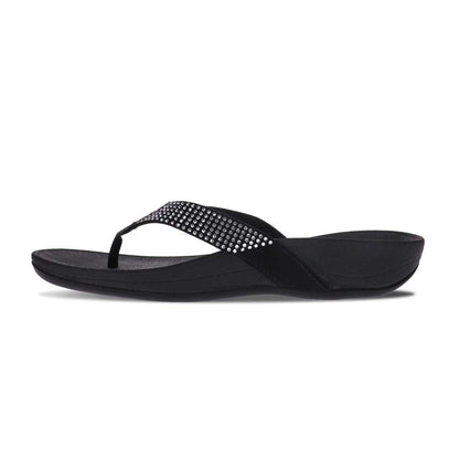 Allora Toe Post Sandal - Black