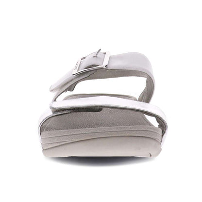 Florini Platform Sandal - White/Silver