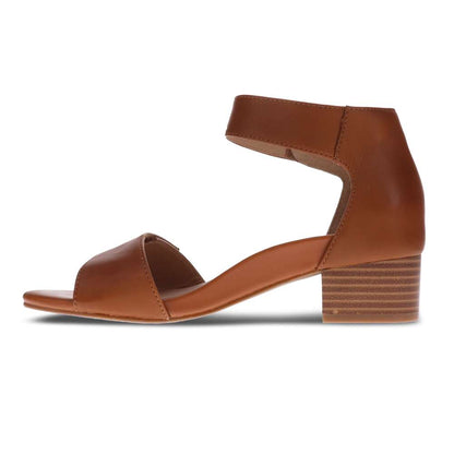Kim Heeled Sandal - Tan