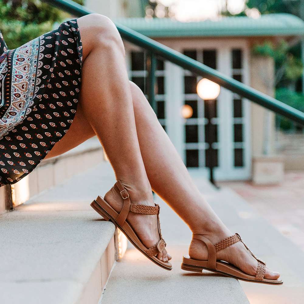 Olympia Adjustable Sandal - Black