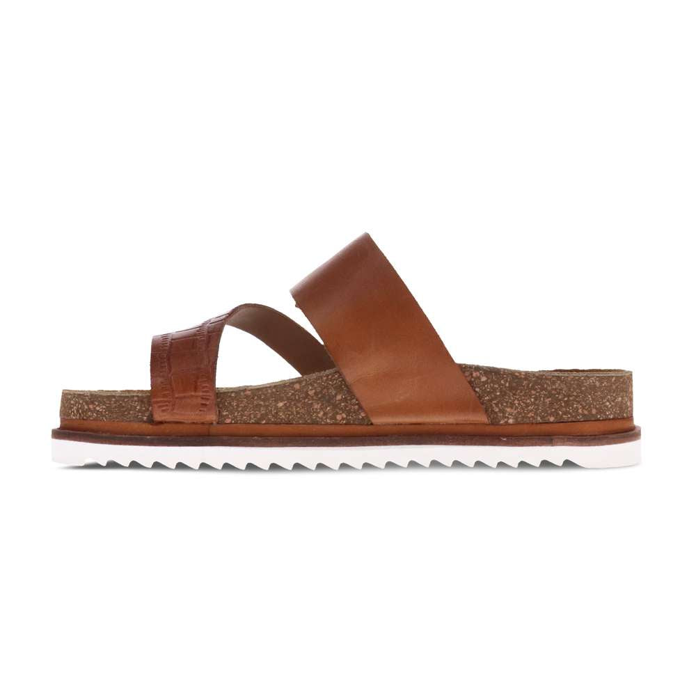 Serena Slide Sandal - Tan