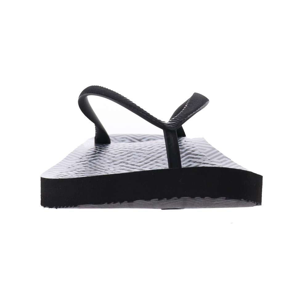 Venice Print Women's Toe Post Sandal - Black Maze