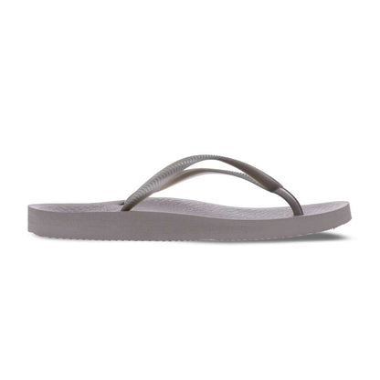 Venice Solid Women's Toe Post Sandal - Pewter