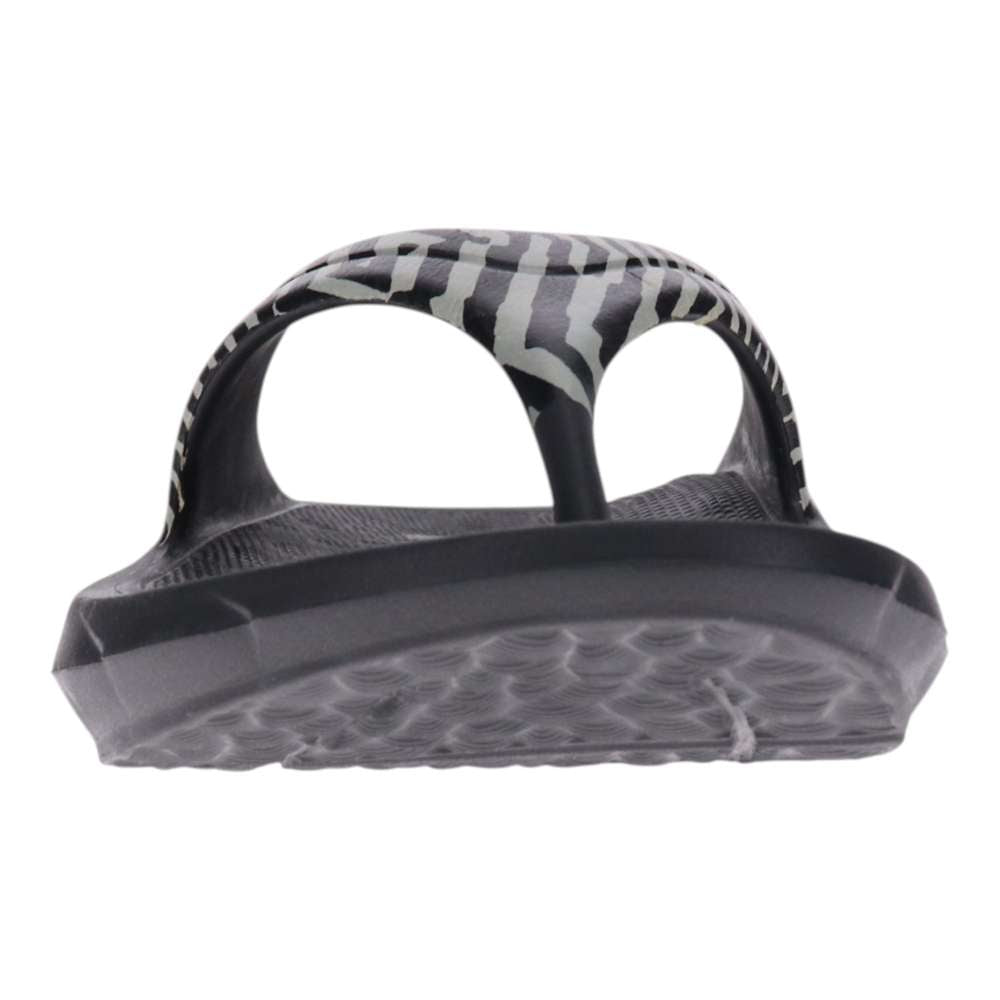 Vitality Toe Post Sandal - Black Zebra