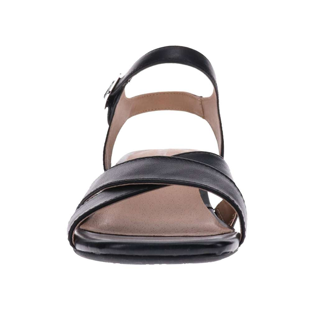 Yara Heeled Sandal - Black