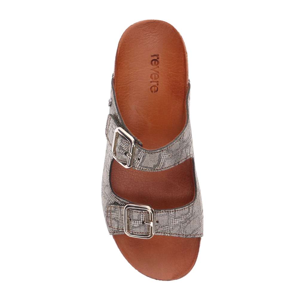 Brighton Slide Sandal - Khaki Diamond