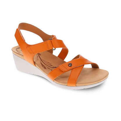 Casablanca Wedge - Rustic Orange