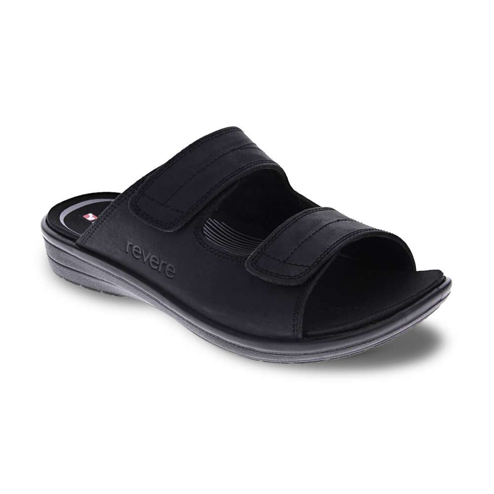 Durban Slide Sandal - Oiled Black