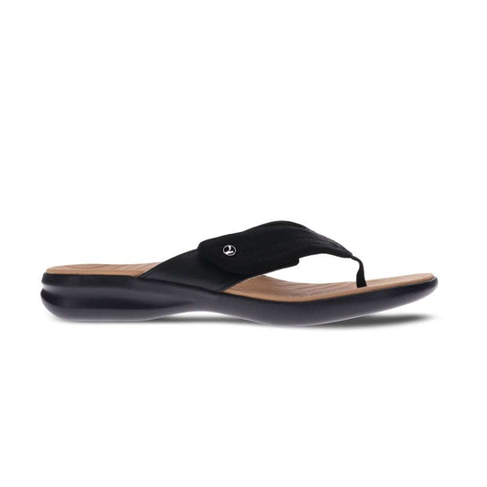 Kauai Toe Post Sandal - Black