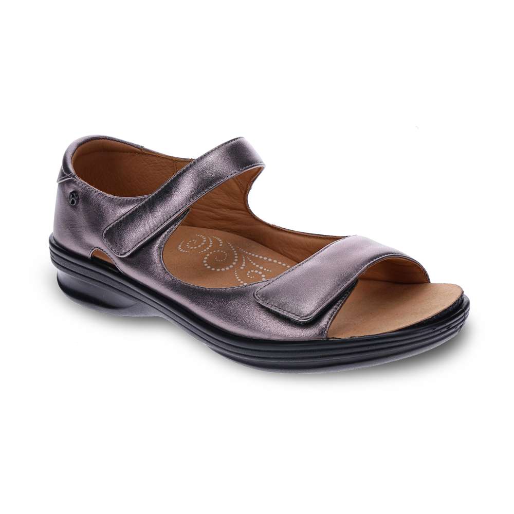 Madrid II Sandal - Gunmetal