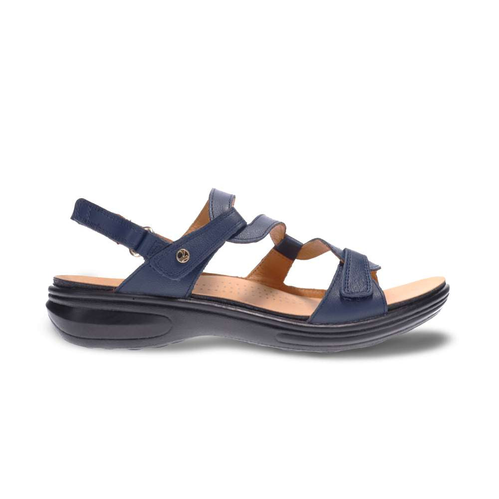 Miami Adjustable Sandal - Blue French