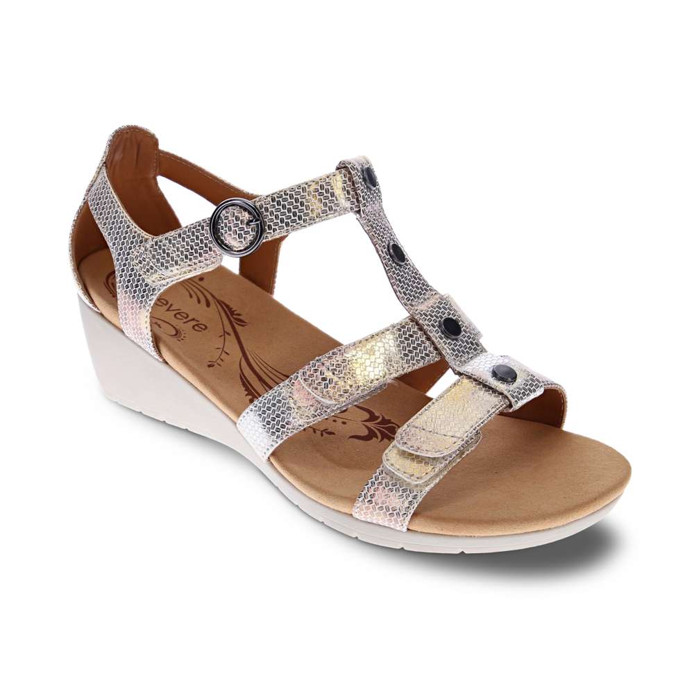 Nassau Wedge - Metallic Interest