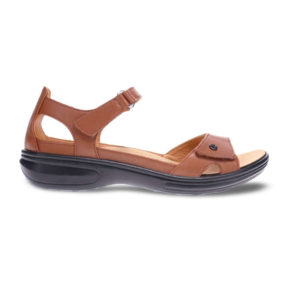 Portofino Sandal - Cognac