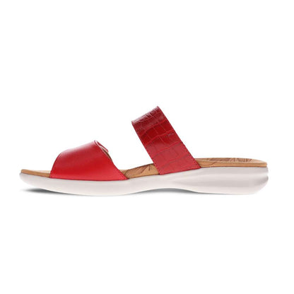 Seaside Slide Sandal - Red French/Croc